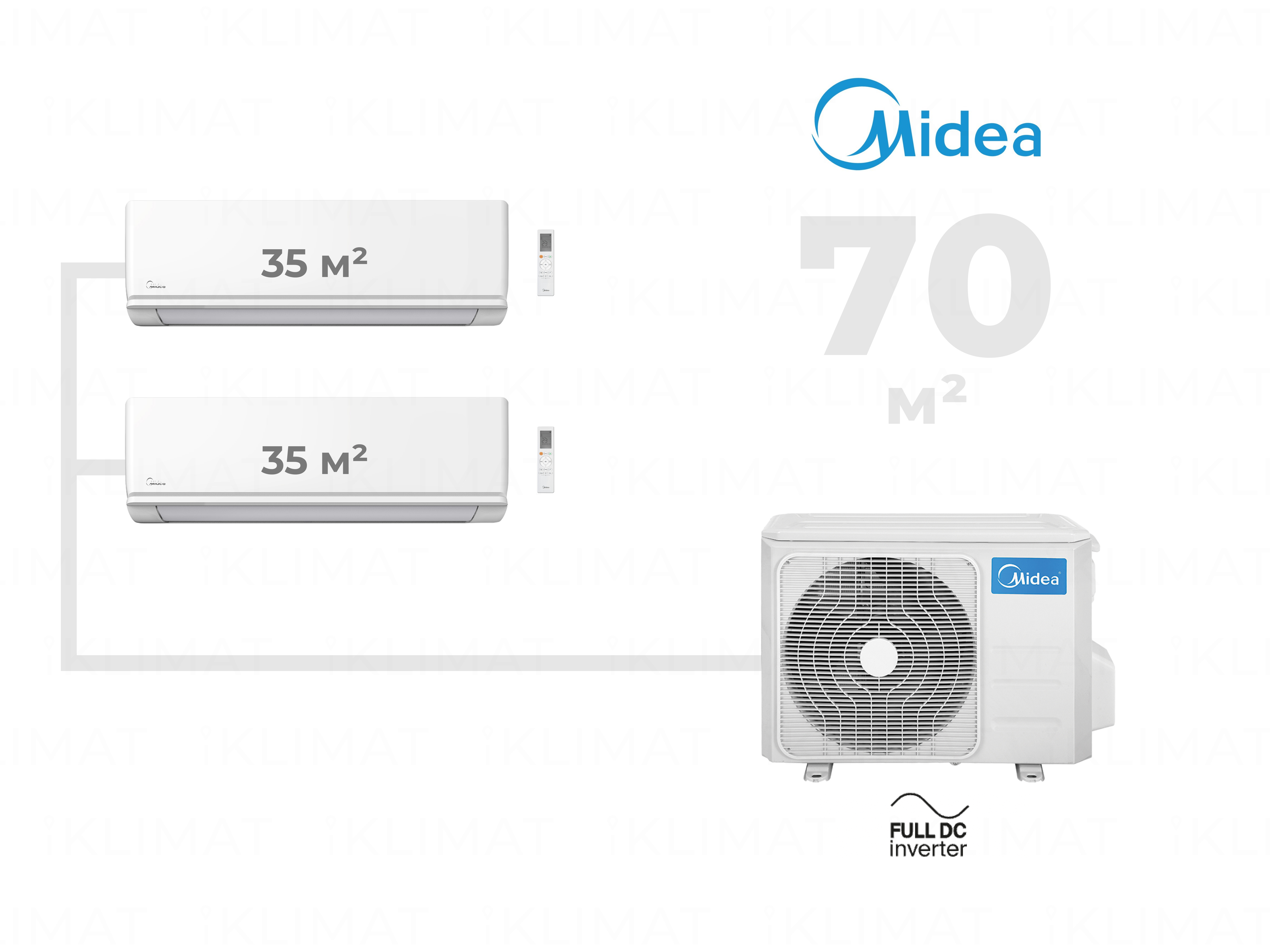 

Мульти сплит-система Midea M4OE-28HFN8-Q1+2*MMAG2-12N8D0-I, M4OE-28HFN8-Q1+2*MMAG2-12N8D0-I