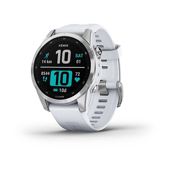 

Смарт- часы Garmin Fenix 7s Silver/White, 010-02539-03