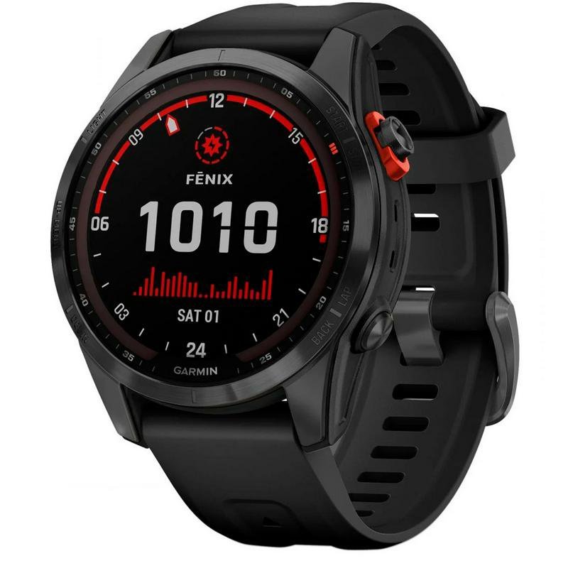 Смарт- часы Garmin Fenix 7s Solar Slate Grey/Black