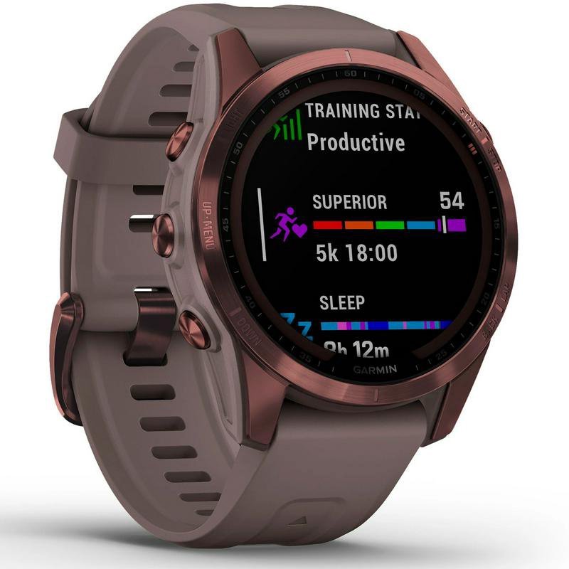 Смарт- часы Garmin Fenix 7s Sapphire Solar Bronze/Shale Gray