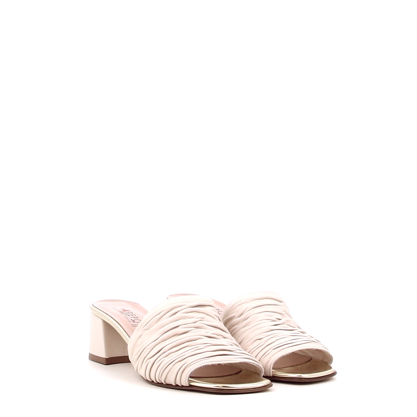 

Мюли женские Repo 46501-E1 BEIGE бежевые 36 RU, 46501-E1 BEIGE