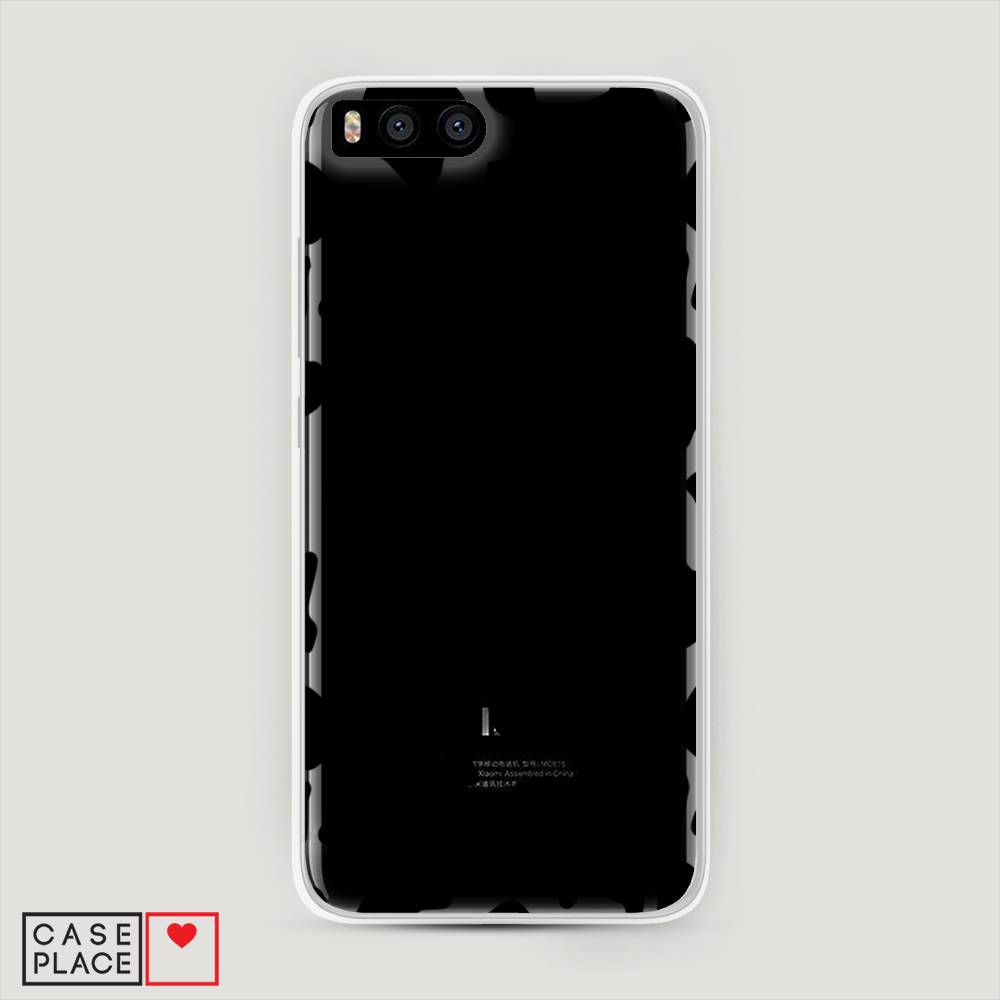 

Пластиковый чехол "Пятна коровы черные" на Xiaomi Mi6