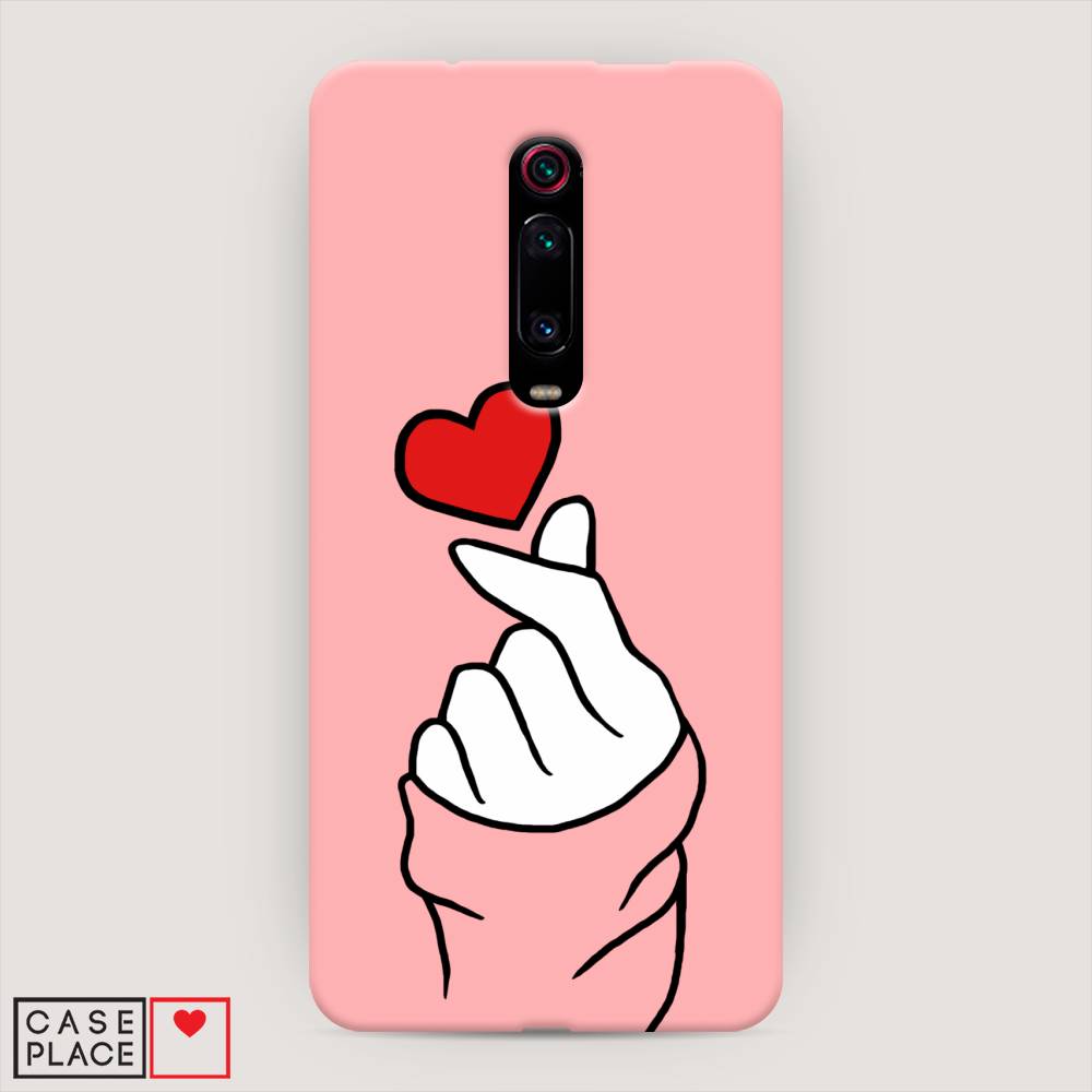 

Пластиковый чехол "Милое сердечко" на Xiaomi Redmi K20, 35520-5
