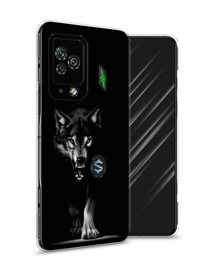 

Чехол Awog на Xiaomi Black Shark 5 Pro "Волк выходит из ночи", Разноцветный, 314150-1