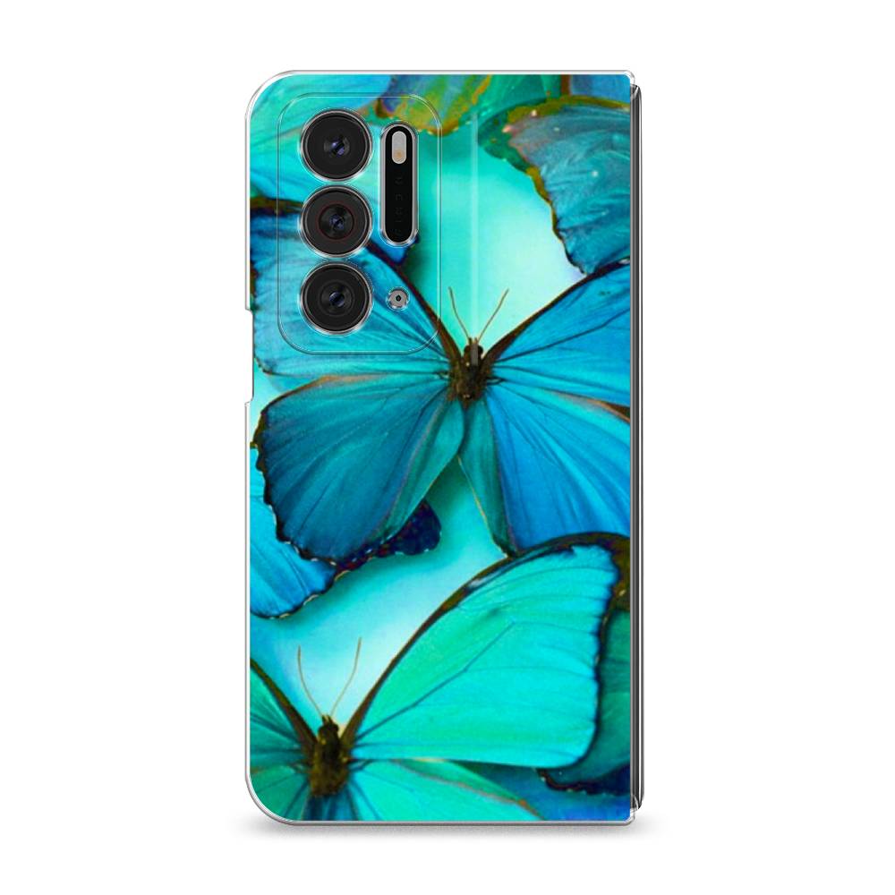 

Чехол Awog на Oppo Find N "Неоновые бабочки", Разноцветный, 259650-4