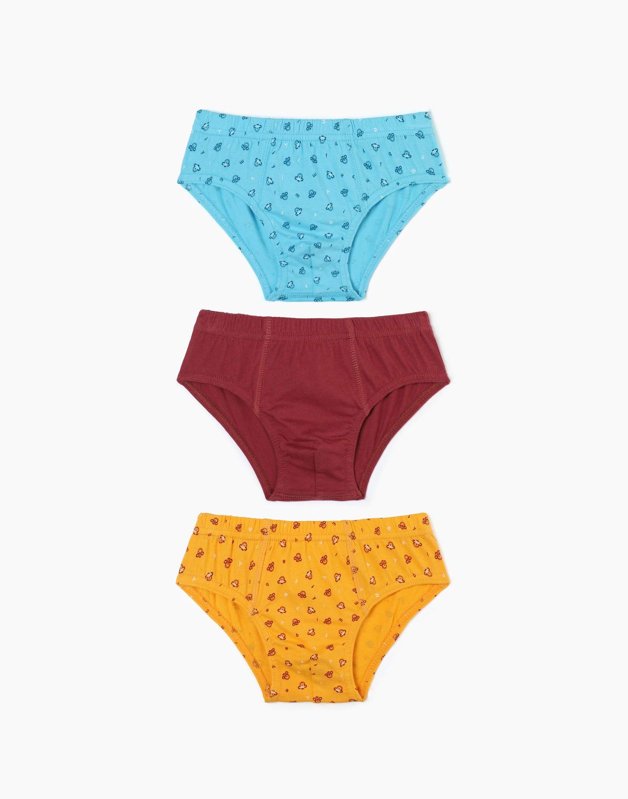 

Трусы детские 3 шт Gloria Jeans BUW003534, разноцветный, 110, BUW003534