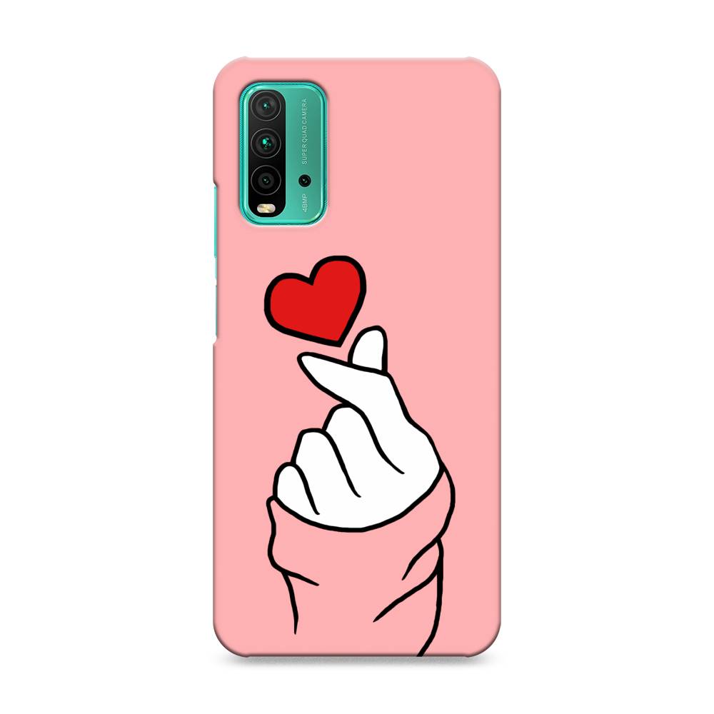

Пластиковый чехол "Милое сердечко" на Xiaomi Redmi 9T, 39820-5
