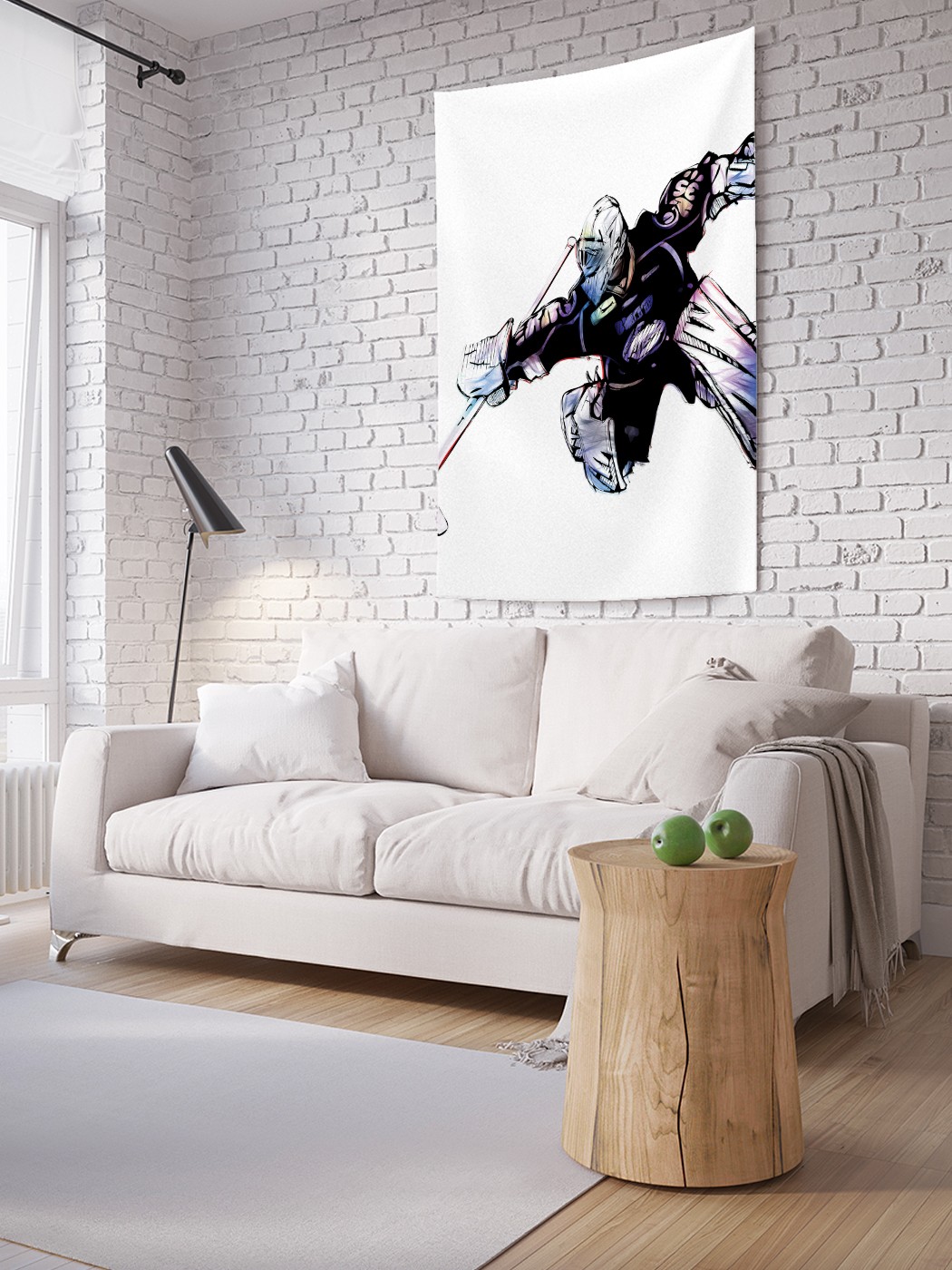 

Вертикальное фотопанно на стену JoyArty Голкипер 150x200 см, Голкипер