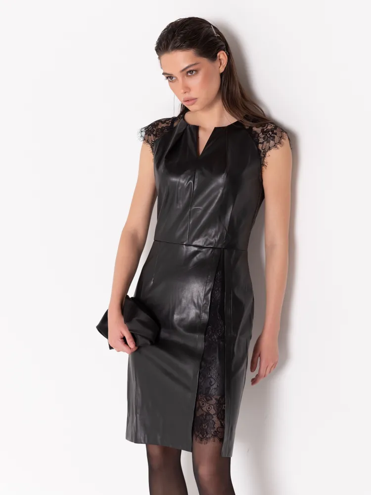 Платье женское Vera Nova 01-279 черное 48 RU