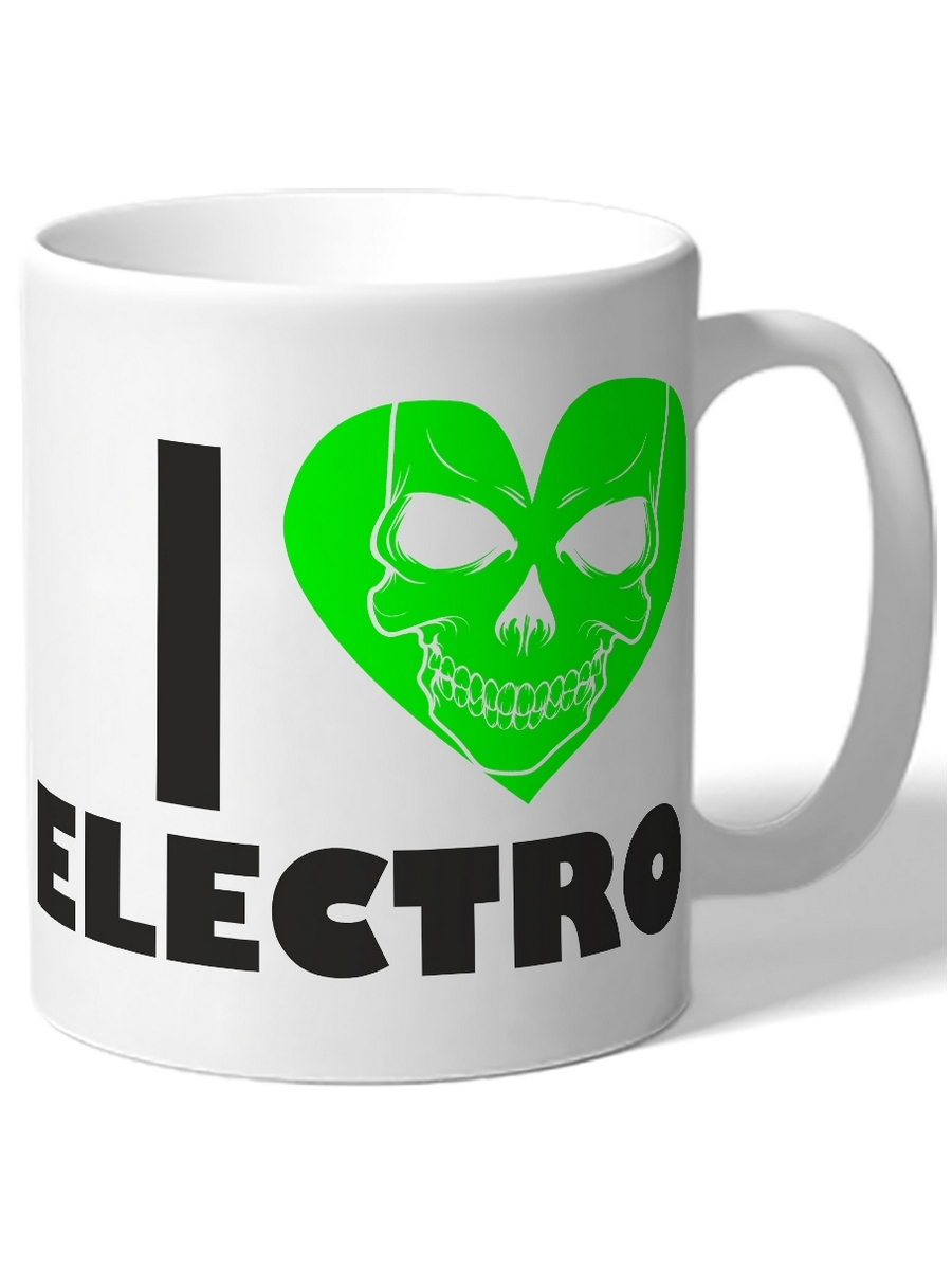 фото Кружка drabs i love electro, я люблю электро