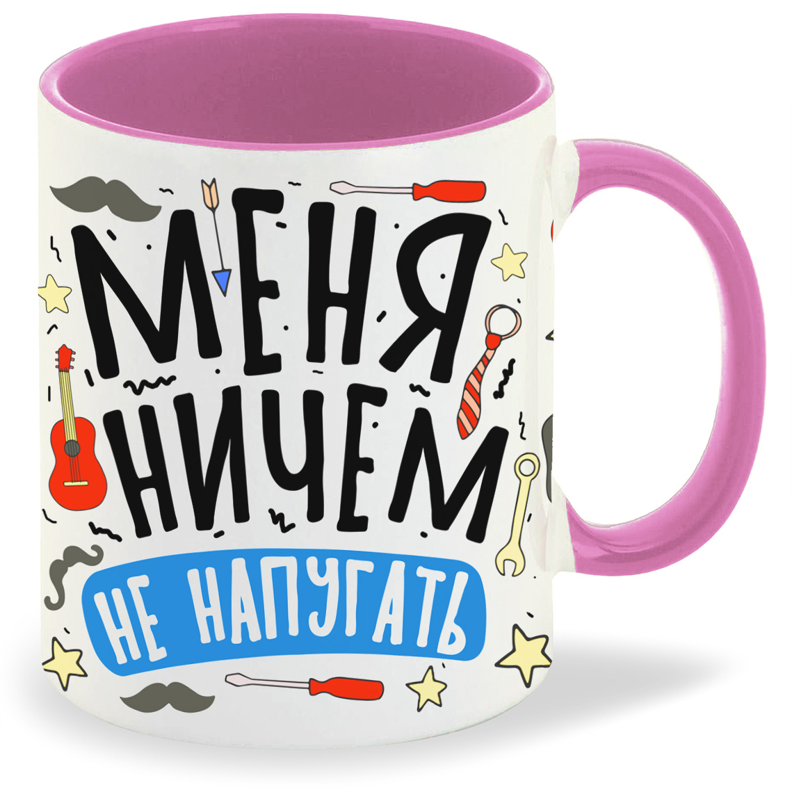 

Кружка CoolPodarok Прикол Семья Меня ничем не напугать у меня есть дети, Прикол Семья Меня ничем не напугать у меня есть дети