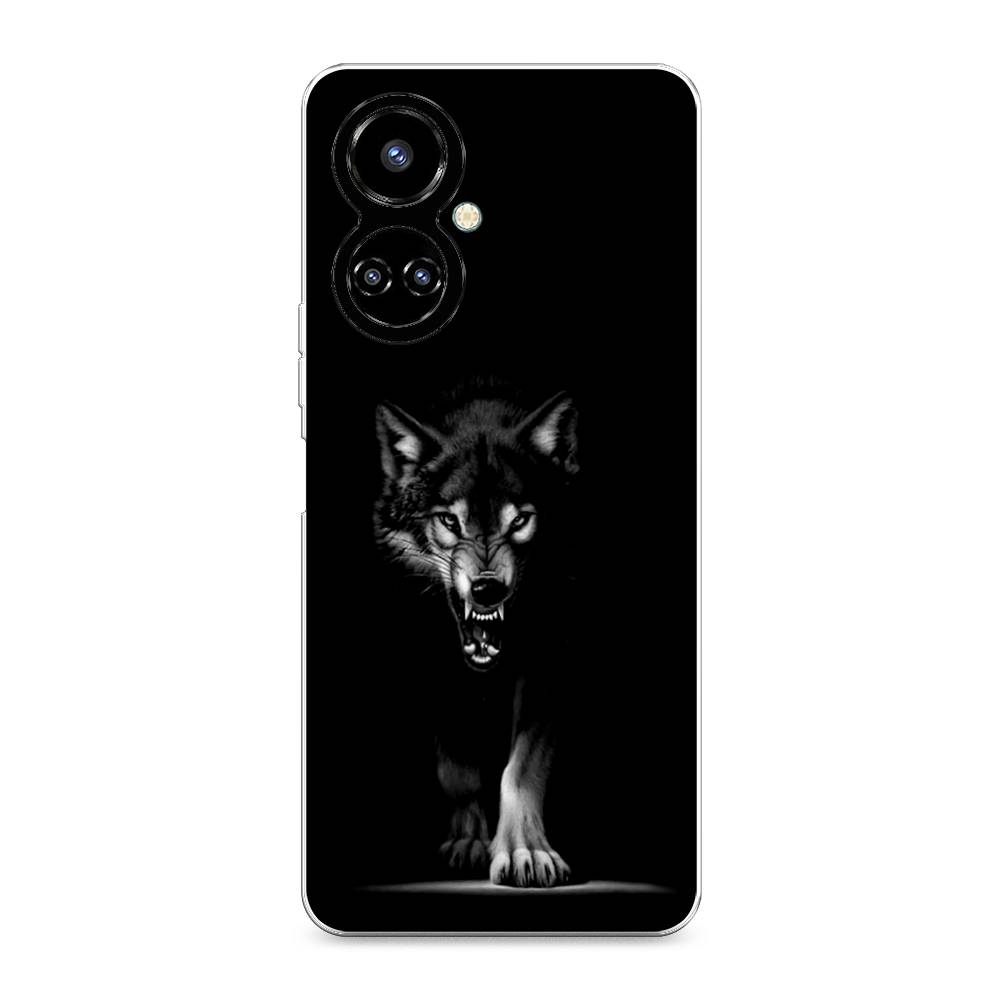 

Чехол Awog на Tecno Camon 19/19 Pro 4G "Волк выходит из ночи", Разноцветный, 301650-1