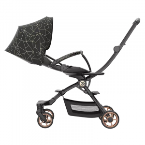 фото Коляска-трансформер xiaomi elittle baby stroller f2 black panther