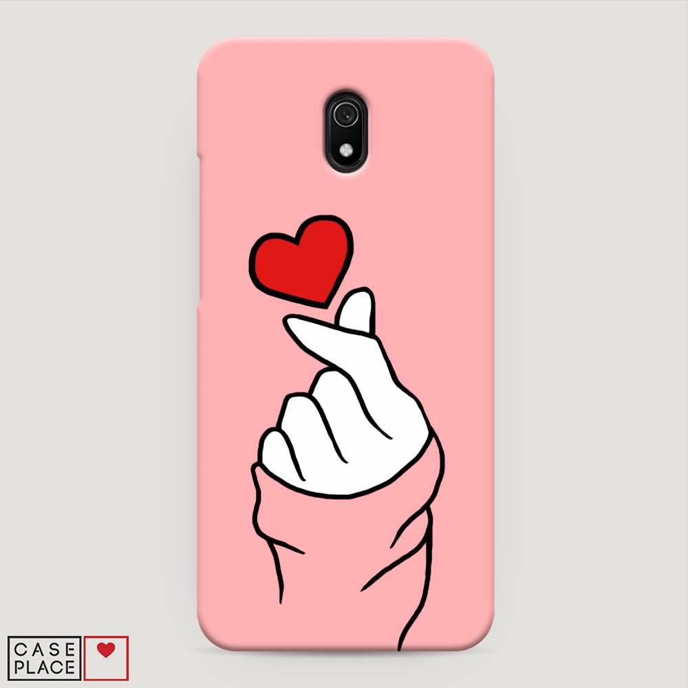 

Пластиковый чехол "Милое сердечко" на Xiaomi Redmi 8A, 37220-5
