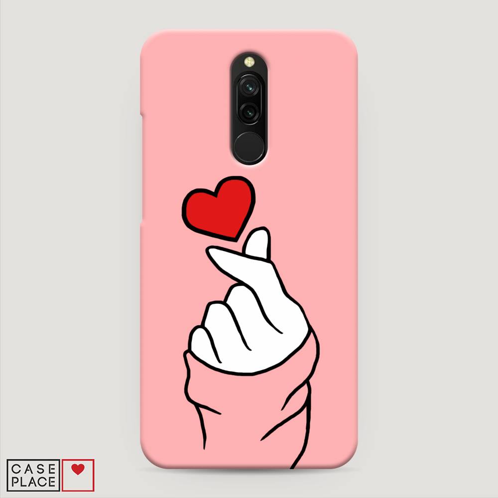 

Пластиковый чехол "Милое сердечко" на Xiaomi Redmi 8, 37120-5