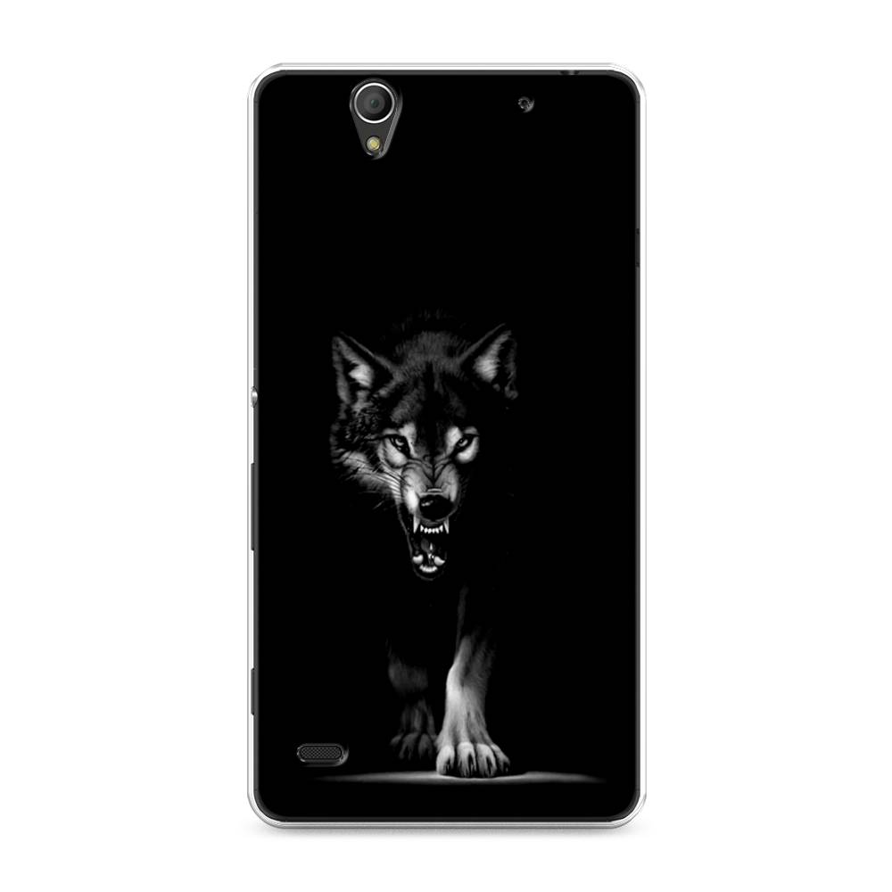 

Чехол Awog на Sony Xperia C4 "Волк выходит из ночи", Разноцветный, 52650-1