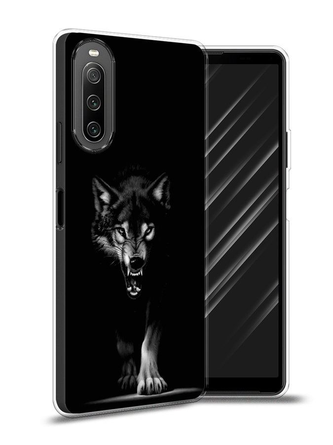 

Чехол Awog на Sony Xperia 10 IV "Волк выходит из ночи", Разноцветный, 55250-1