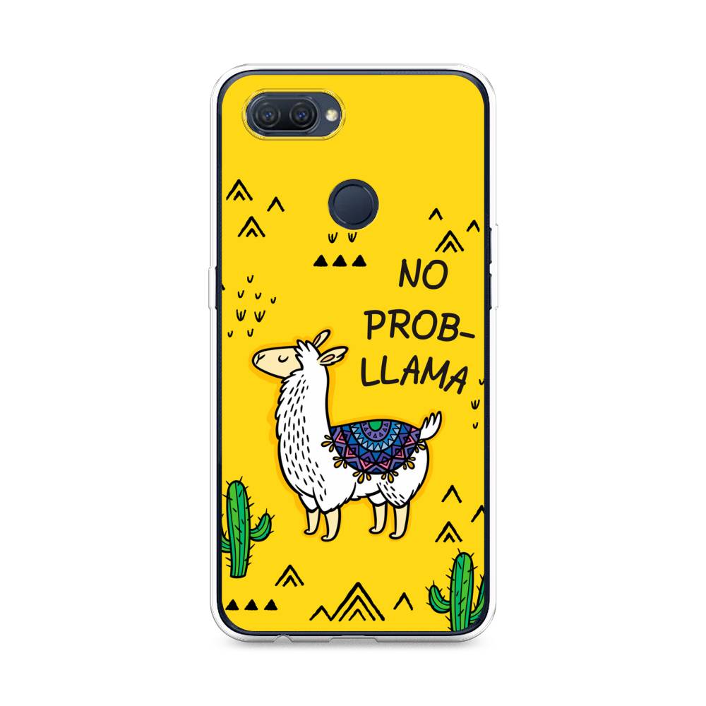 

Чехол Awog на Oppo A12 "No probLLama", Разноцветный, 253450-2