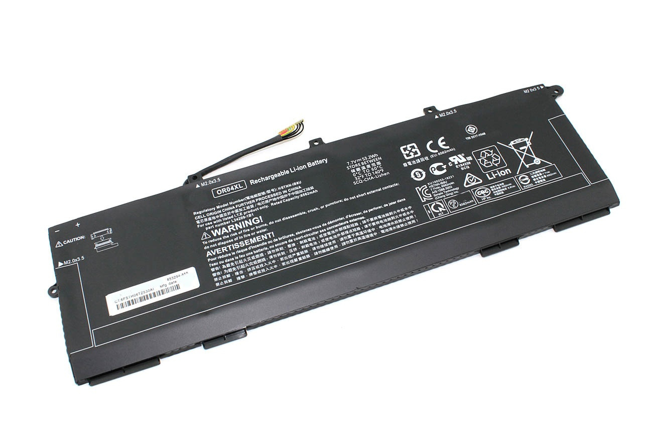 

Аккумулятор для ноутбука HP EliteBook X360 830 G6 (7.7V 6562mAh) ORG OR04XL