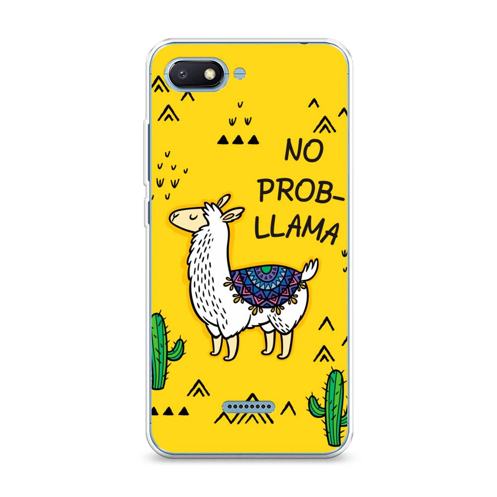 

Чехол Awog на Xiaomi Redmi 6A "No probLLama", Разноцветный, 34150-2