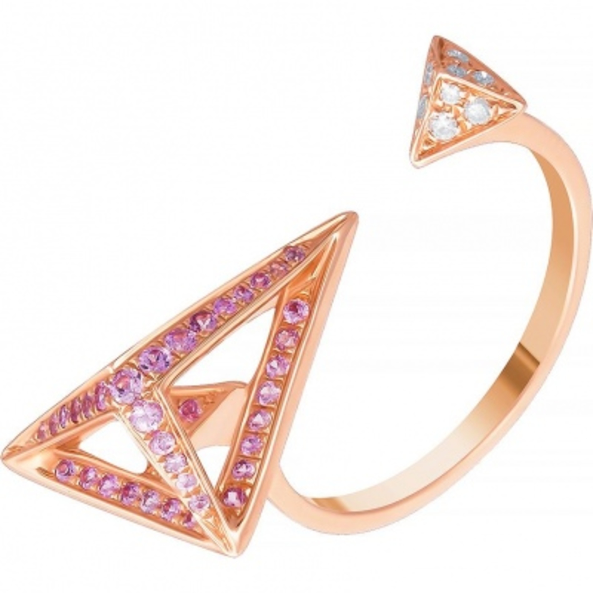 

Кольцо из золота р. , Джей Ви R0002551A03_KO_PS_PINK, сапфир/бриллиант, R0002551A03_KO_PS_PINK