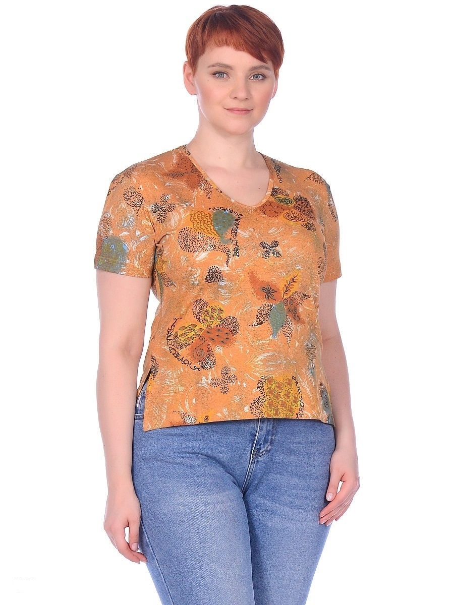 

Футболка женская boath & beach 722180 коричневая M, Коричневый, 722180