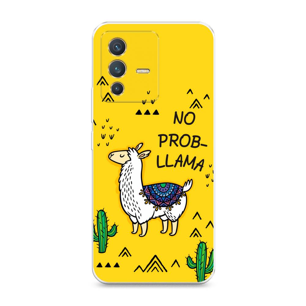 

Чехол Awog на Vivo V23 "No probLLama", Разноцветный, 266050-2