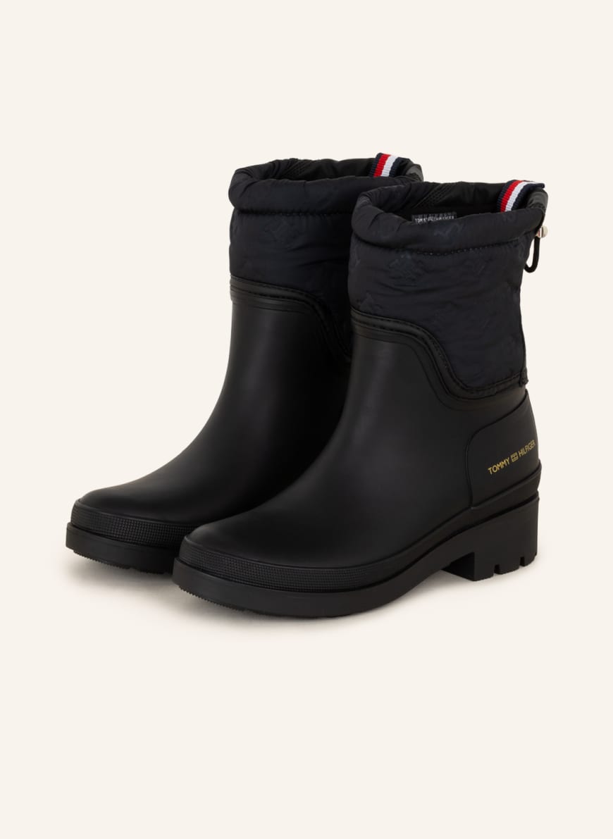 

Резиновые сапоги женские Tommy Hilfiger 1001405014 черные 40 RU (доставка из-за рубежа), 1001405014