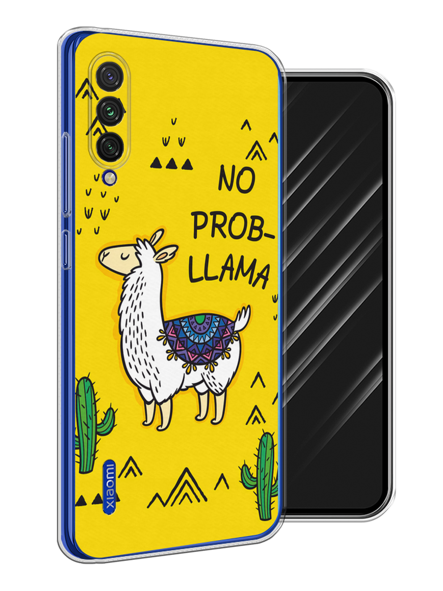 

Чехол Awog на Xiaomi Mi CC9E "No probLLama", Разноцветный, 35950-2