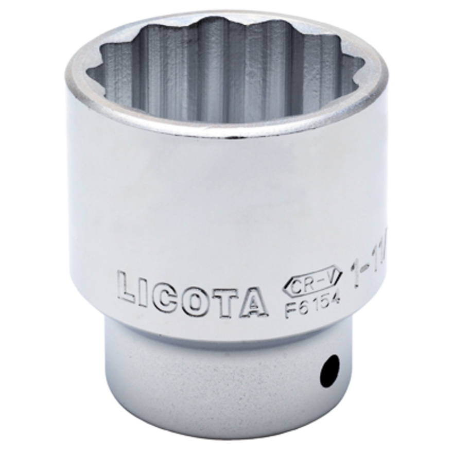 

Головка торцевая 1" 12гр. 1"-13/16" Licota F81058, F81058