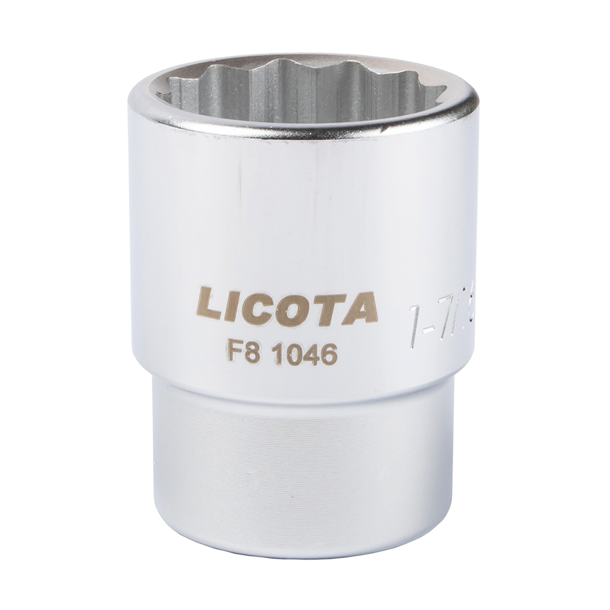 

Головка торцевая 1" 12гр. 1"-7/16" Licota F81046, F81046