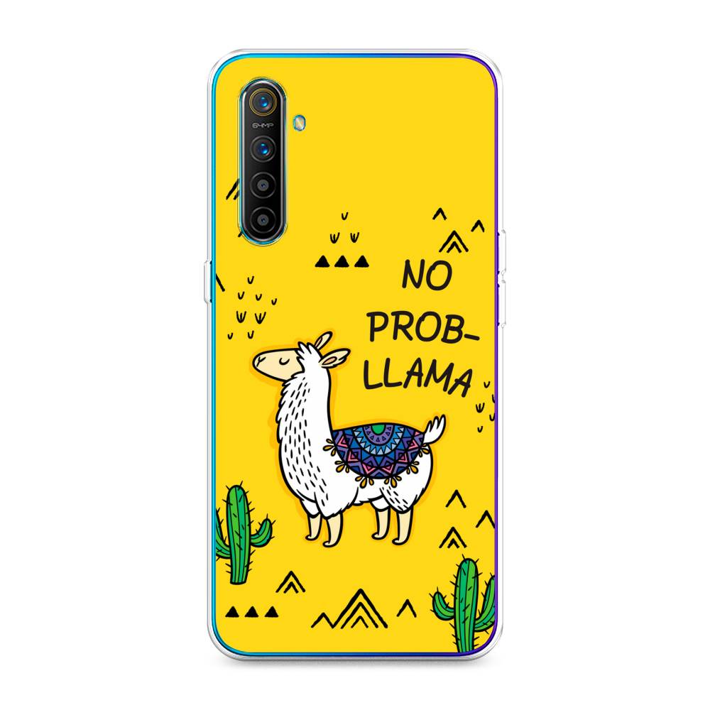 

Чехол Awog на Realme XT "No probLLama", Разноцветный, 251450-2
