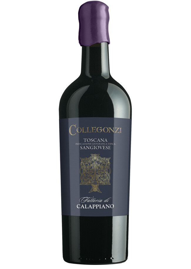 

Вино красное сухое Fattoria di Calappiano Санджовезе Коллегонци 2015 г.у. 15,0% 0,75 л