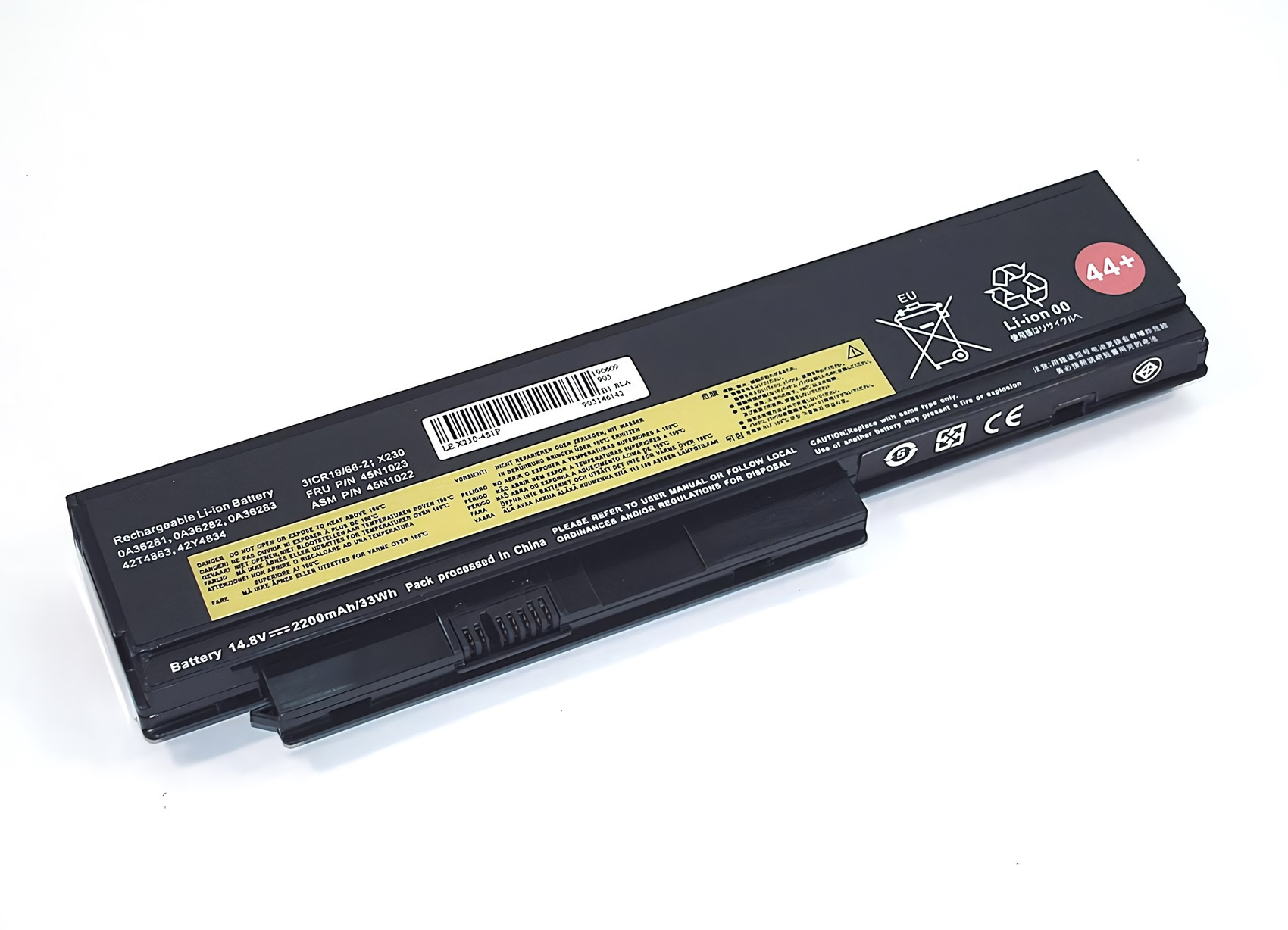 

Аккумулятор для ноутбука ноутбука Lenovo X230 X230I (14.8V 2200mAh) 42T4863, 42Y4834