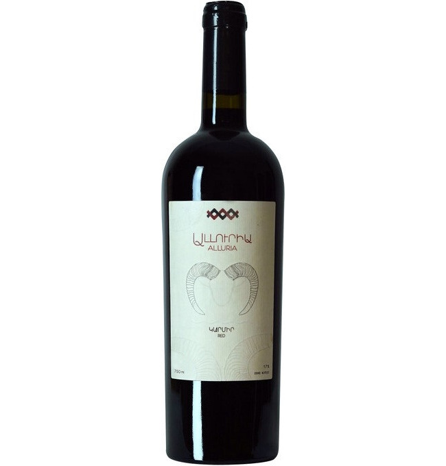 

Вино Alluria Красное сухое 2018 г.у. 13,5%, Армения 0,75 л