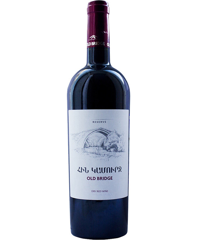 

Вино Old Bridge Резервное Красное Сухое 2012 г.у. 14,0% Армения 0,75 л