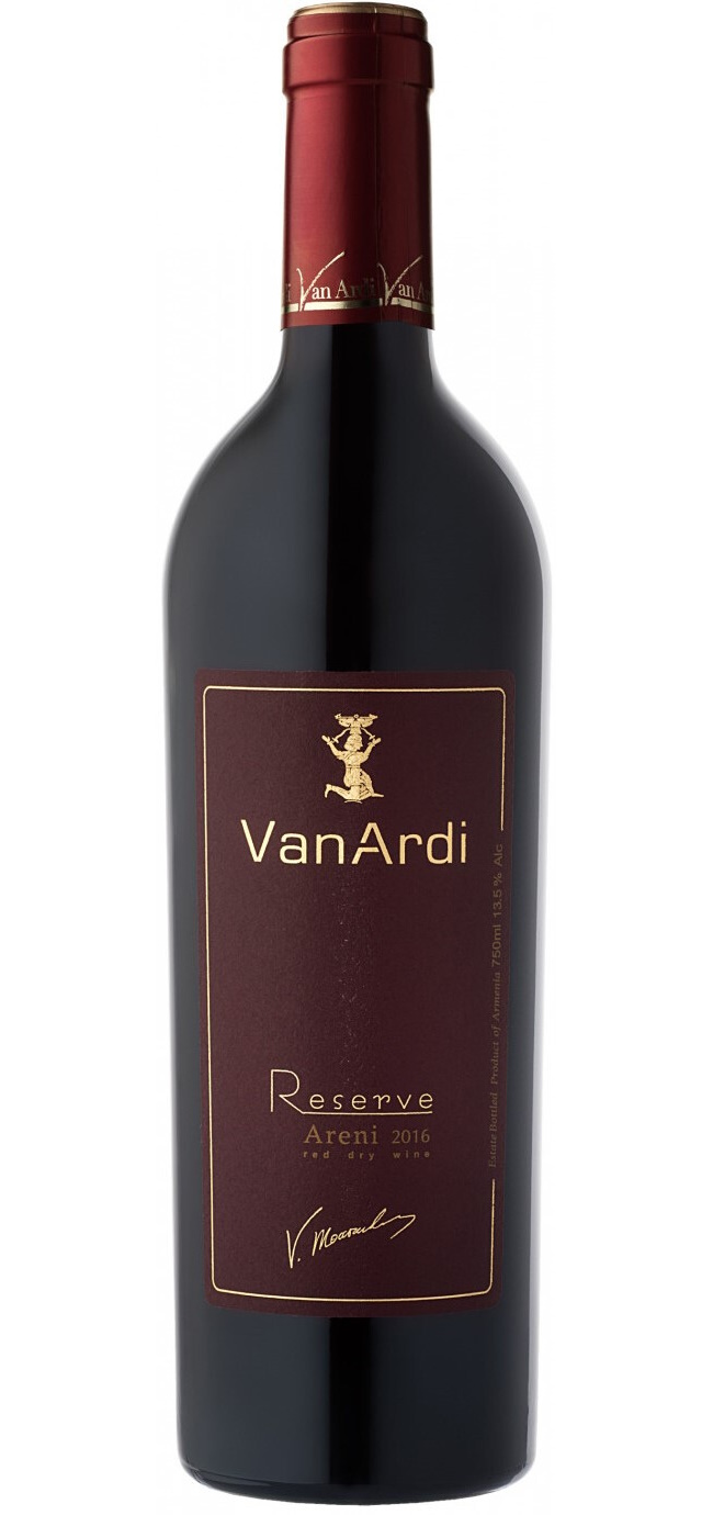 

Вино Van Ardi Красное Сухое Резервное 2016 г.у. 13,5% Армения 0,75 л