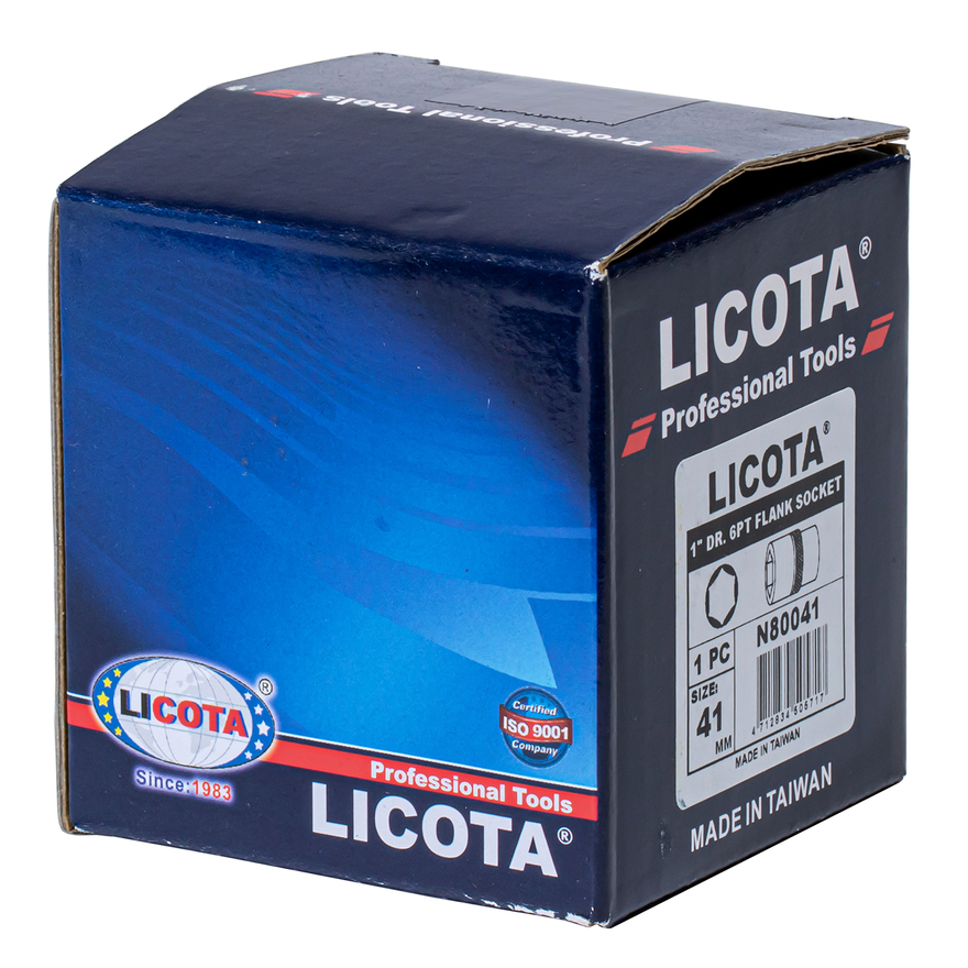 

Головка Licota N80041 торцевая 6гр. 1'' 41 мм