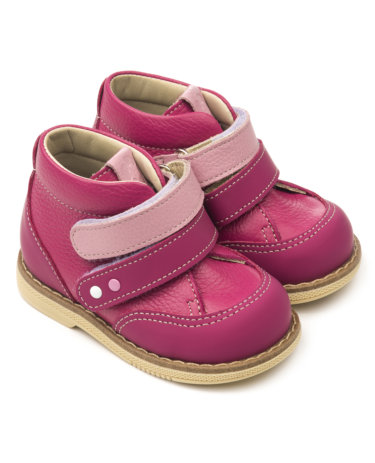 Ботинки Tapiboo FT-24018.19-OL48O.01 цв.малиновый/розовый р.25