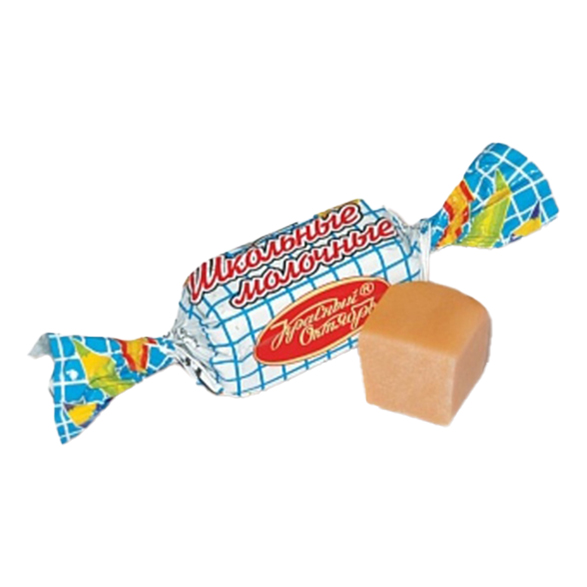 

Конфеты помадка Такф Школьные с молочным вкусом +-500 г