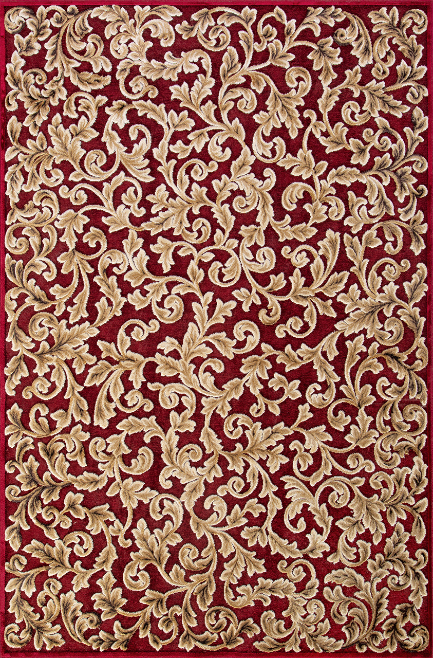 

Ковер бельгийский AkTs 135x195 см красный