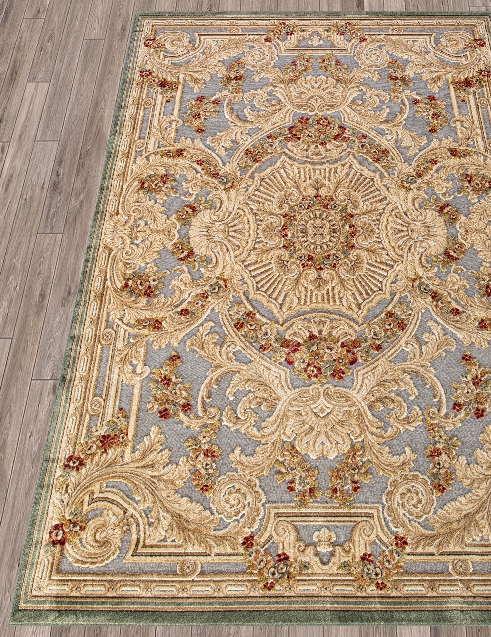фото Ковер бельгийский akts 160x230 см бежевый