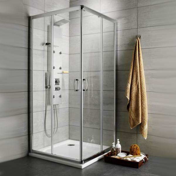 

Душевой уголок Radaway Premium Plus D 1900 80x90 30437-01-01N Хром стекло прозрачное