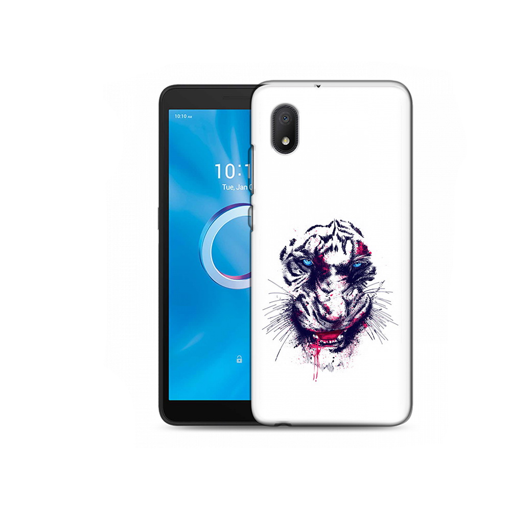 

Чехол MyPads Tocco для Alcatel 1B 5002H безумный тигр (PT227135.663.228), Tocco