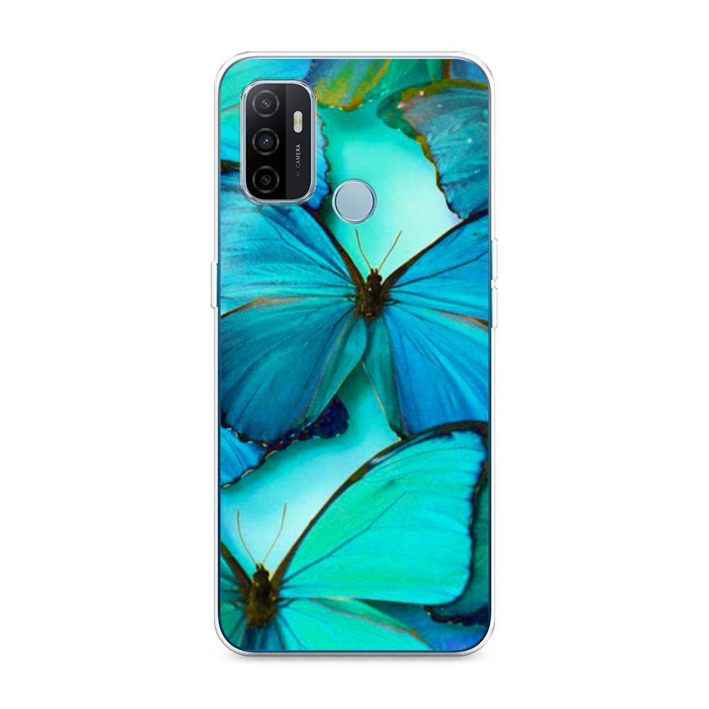 

Чехол Awog на Oppo A53 "Неоновые бабочки", Разноцветный, 254350-4