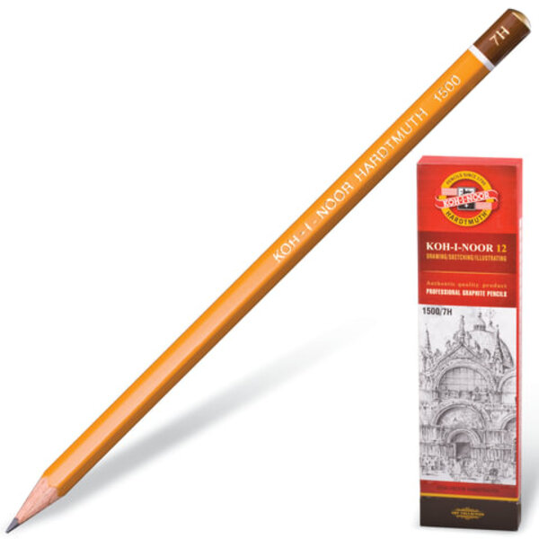 

Карандаш чернографитный KOH-I-NOOR 1500 12 шт