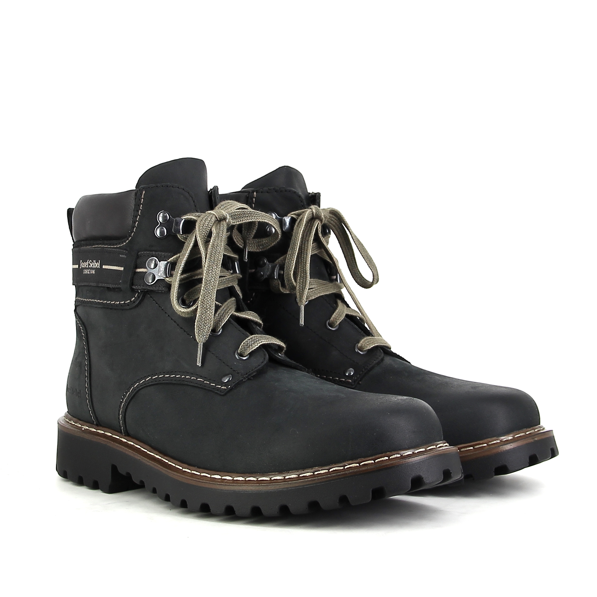 

Ботинки мужские Josef Seibel 21925/LA66600 черные 45 RU, 21925/LA66600