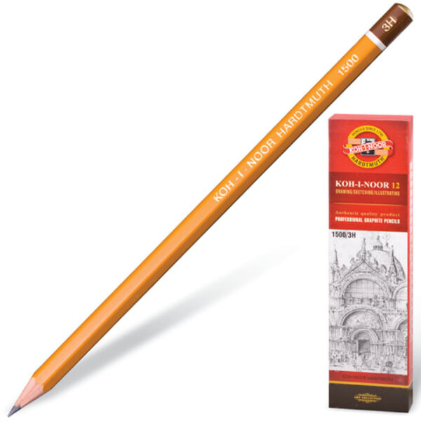 

Карандаш чернографитный KOH-I-NOOR 1500 12 шт