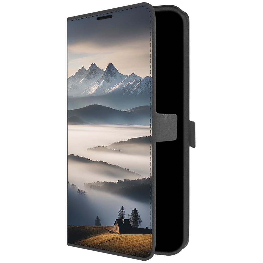

Чехол-книжка Krutoff Eco Book для Xiaomi Redmi 9 Туман (черный)