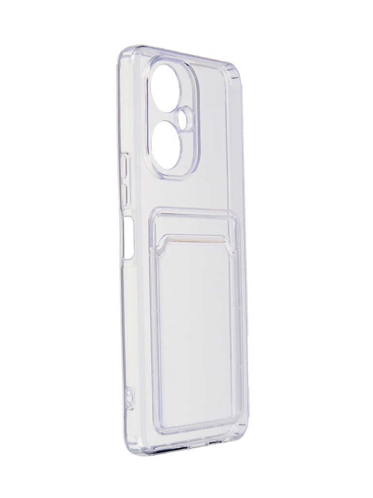 

Чехол Zibelino для Tecno Camon 19 Silicone Card Holder Transparent ZSCH-TCN-C19-TRN, Прозрачный